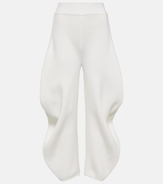 Pantaloni in maglia a vita alta | Alaïa