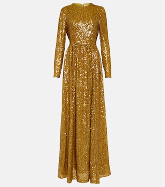 Robe longue à sequins | Erdem