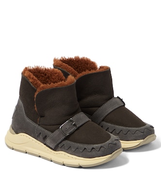 Stivali in suede e shearling | PèPè