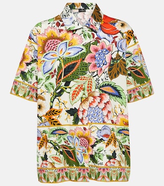 Camicia in cotone con stampa floreale | Etro