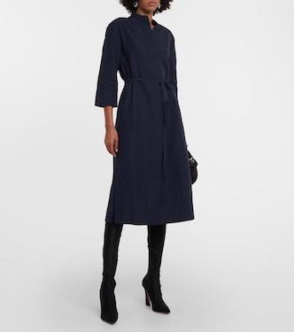 Cotton-blend midi dress | Vince