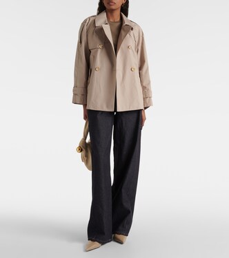 The Cube Trenchcoat Dtrench aus Twill | Max Mara