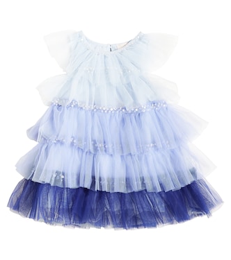 Baby - Abito Josette in tulle con volant | Tutu Du Monde