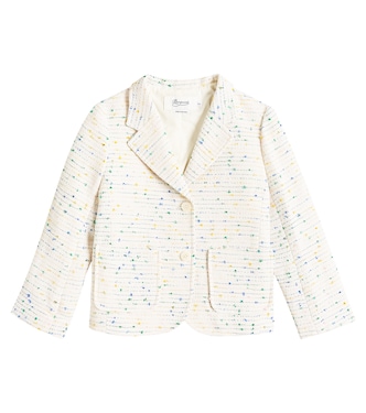 Tomas cotton-blend tweed jacket | Bonpoint