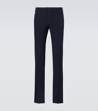 Cotton slim pants | Incotex