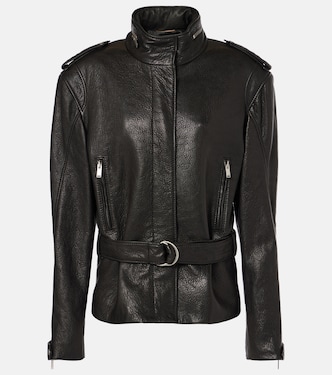 Oversize-Lederjacke | Saint Laurent