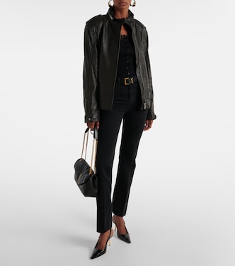 Giacca in pelle oversize | Saint Laurent