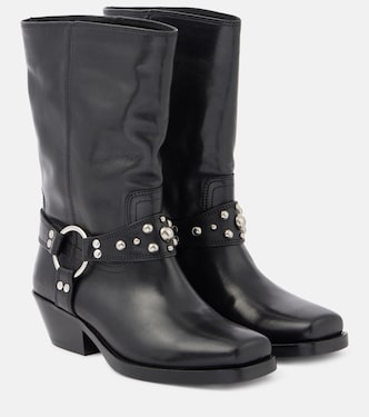 Bottines santiags Antya en cuir | Isabel Marant