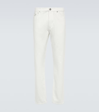 Mid-Rise Slim Jeans | Brunello Cucinelli