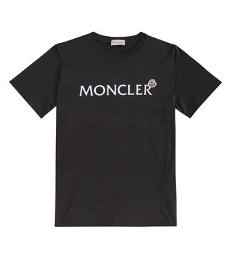 Logo cotton jersey T-shirt | Moncler Enfant