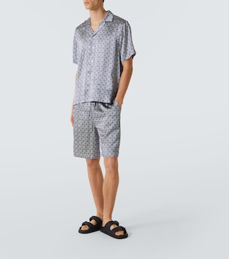 Camicia bowling Roberto in seta | Frescobol Carioca