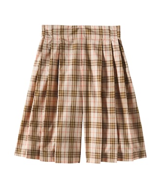 Bermuda-Shorts Burberry Check aus Baumwolle | Burberry Kids