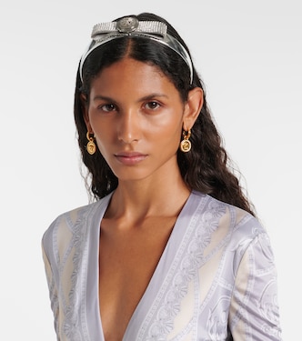 Cerchietto Biggie Medusa in pelle | Versace