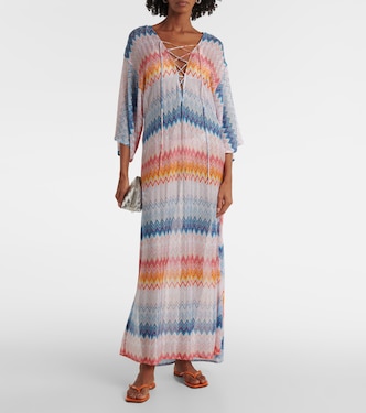 Caftán largo en zigzag | Missoni