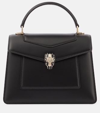 Serpenti Forever Medium leather tote bag | Bvlgari