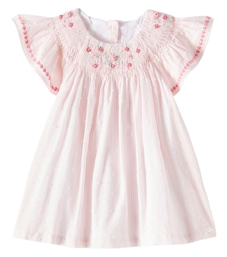 Baby smocked floral cotton dress | Tartine et Chocolat