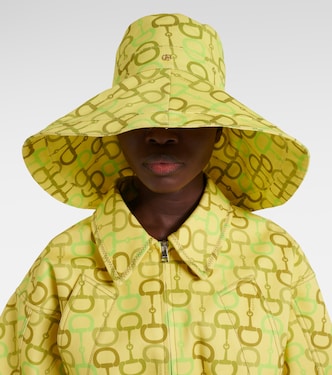 Chapeau bob Horsebit en toile de coton | Gucci