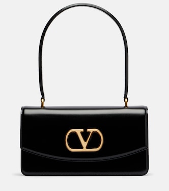 Vain Small VLogo leather tote bag | Valentino Garavani