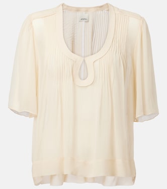 Sheer silk top | Isabel Marant