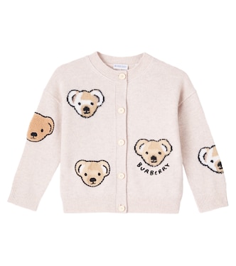 Cardigan Thomas Bear en laine | Burberry Kids