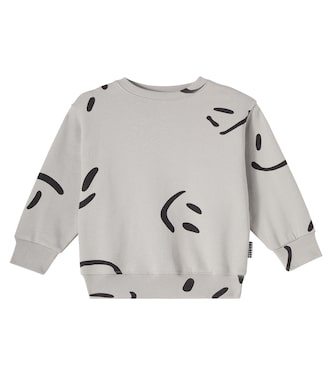 Monti printed cotton jersey sweatshirt | Molo