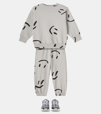 Monti printed cotton jersey sweatshirt | Molo
