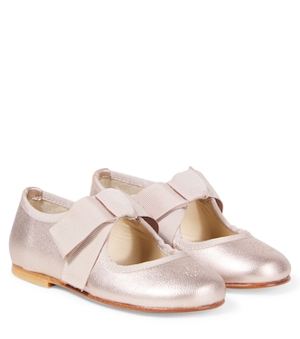 Jany leather ballet flats | Bonpoint