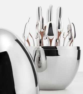 Mood Party 24-piece silver-plated flatware set | Christofle