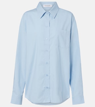 Ornella oversized cotton shirt | The Frankie Shop