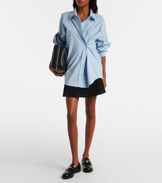 Ornella oversized cotton shirt | The Frankie Shop