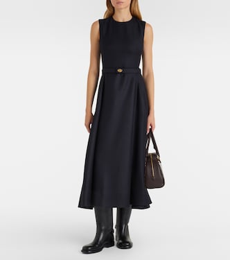 Midikleid aus Wolle | Burberry