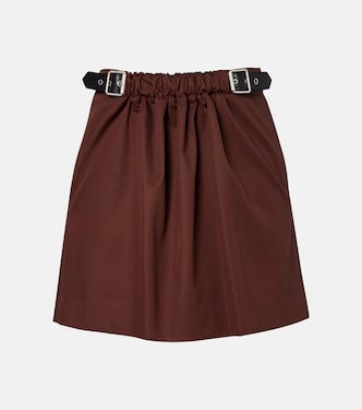 Minirock aus Baumwolle und Seide | Loewe