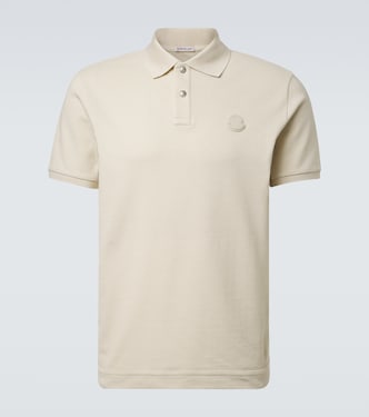 Polo de algodón con logo | Moncler