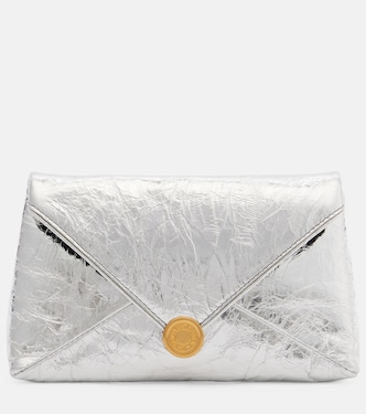 Envelope Small metallic leather clutch | Dries Van Noten