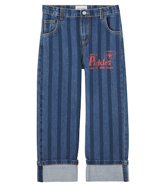 Pickles The Dog striped jeans | Bobo Choses