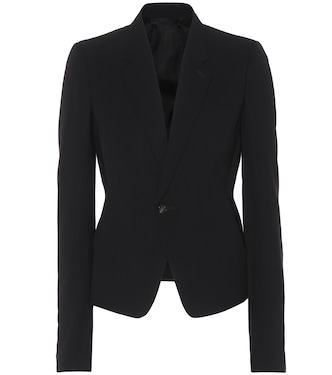 Wool crêpe blazer | Rick Owens