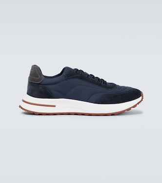 Sneakers Weekend Walk mit Veloursleder | Loro Piana