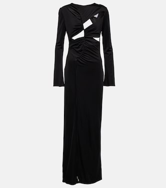 Vertebrae cutout maxi dress | Galvan