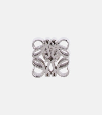 Anagram sterling silver stud earrings | Loewe
