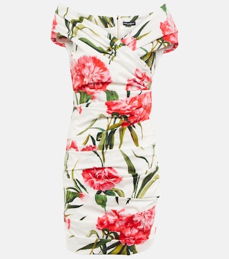 Robe imprimée en coton | Dolce&Gabbana