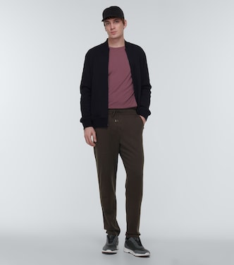 Pantalones de cachemir y algodón | Loro Piana