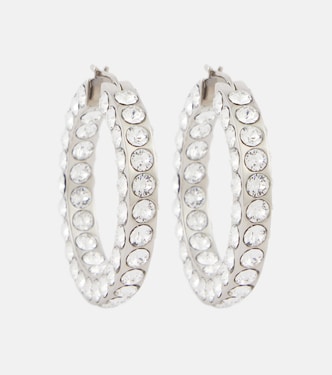 Boucles d’oreilles Jahleel à cristaux | Amina Muaddi