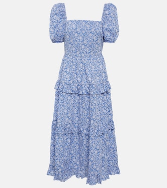 Vestido largo de algodón floral | Polo Ralph Lauren