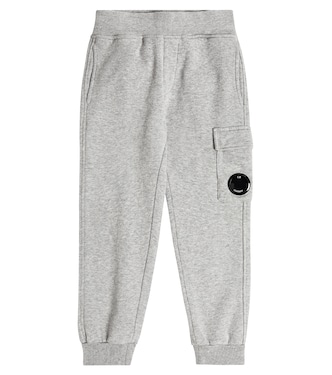 Basic cotton fleece sweatpants | C.P. Company Kids