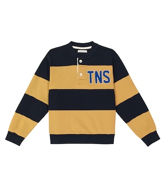 Isaac paneled jersey sweatshirt | The New Society