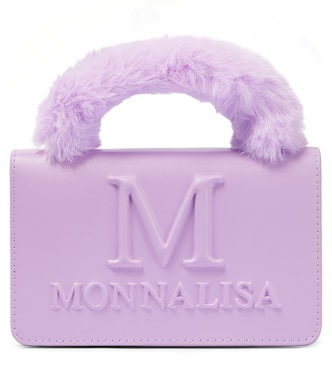 Sac en cuir synthétique à logo | Monnalisa