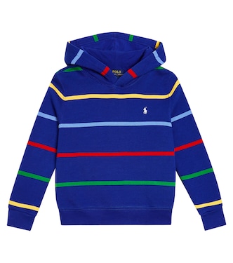 Sudadera en mezcla de algodón a rayas | Polo Ralph Lauren Kids