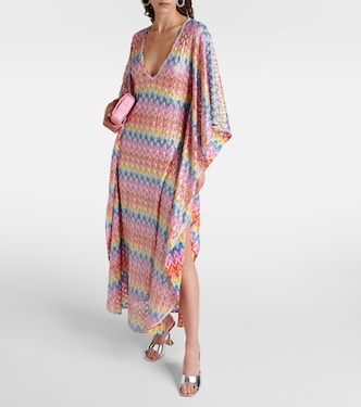 Kaftan aus Häkelstrick | Missoni