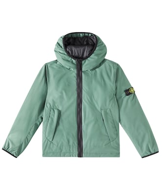 Compass puffer jacket  | Stone Island Junior