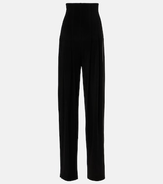 Pantaloni regular a vita alta | Norma Kamali